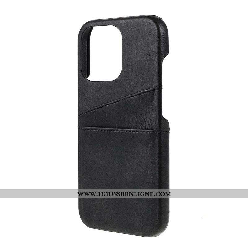 Coque iPhone 13 Pro Double Porte Cartes