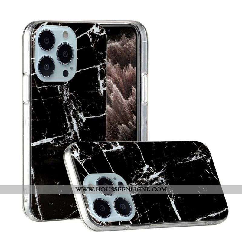 Coque iPhone 13 Pro Déclinaison Marbre