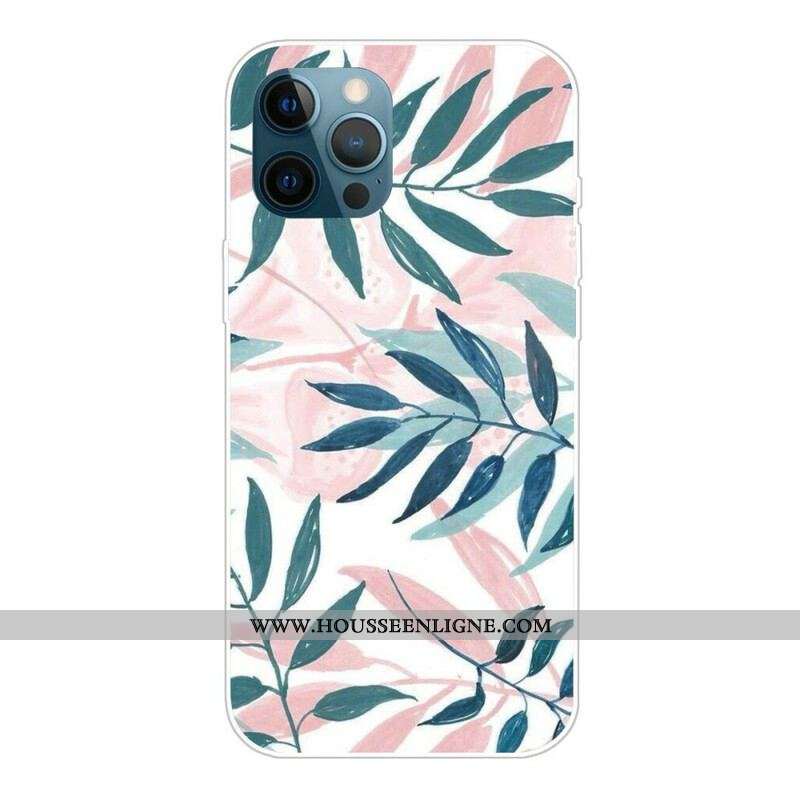 Coque iPhone 13 Pro Feuilles