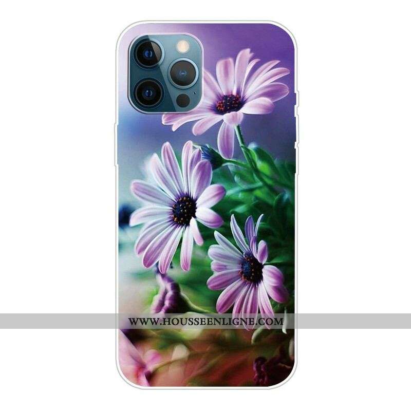 Coque iPhone 13 Pro Fleurs Réalistes