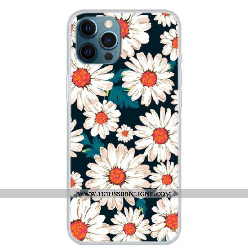 Coque iPhone 13 Pro Marguerites