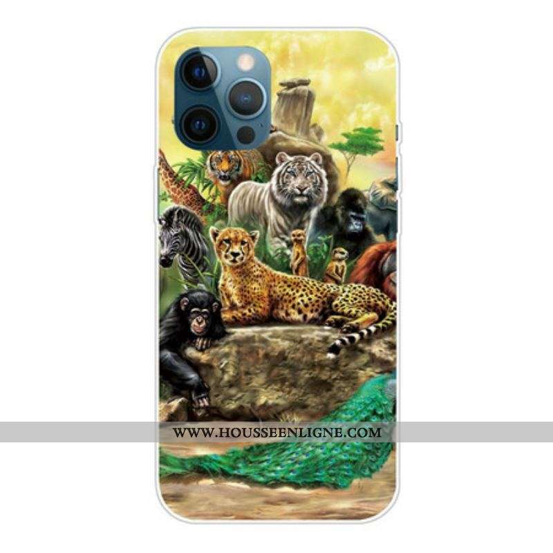 Coque iPhone 13 Pro Max Animaux Safari