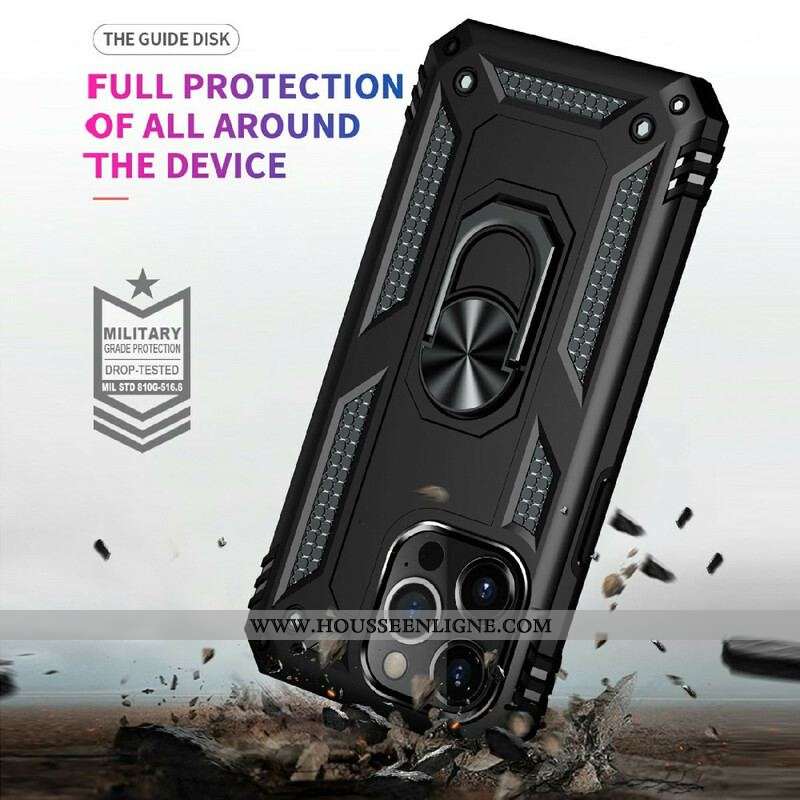 Coque iPhone 13 Pro Max Anneau Premium