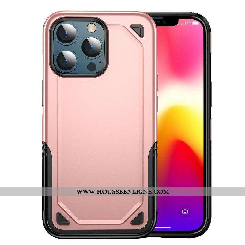 Coque iPhone 13 Pro Max Armor Effet Métal