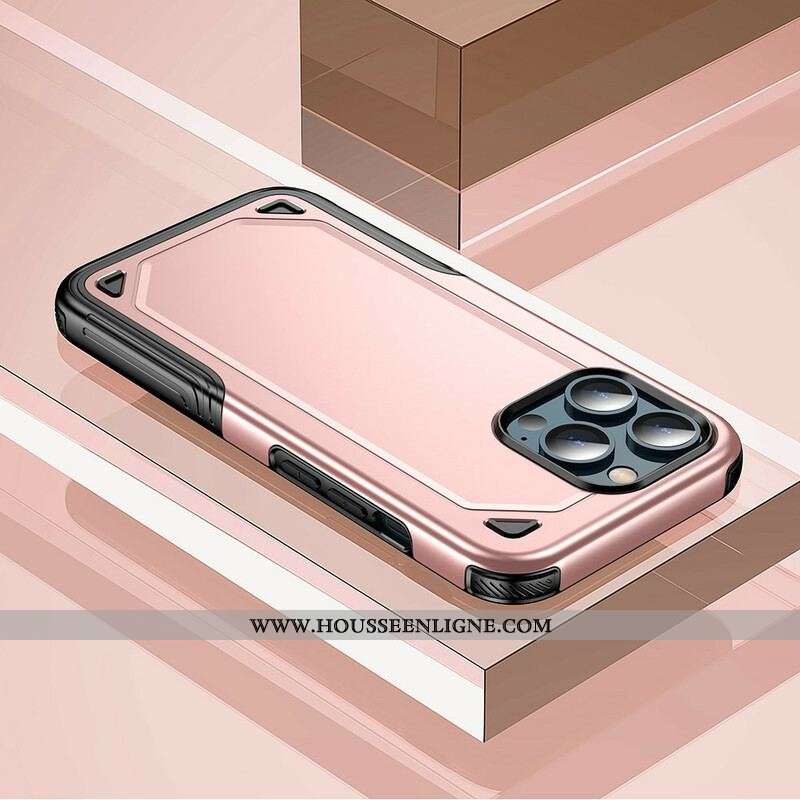 Coque iPhone 13 Pro Max Armor Effet Métal