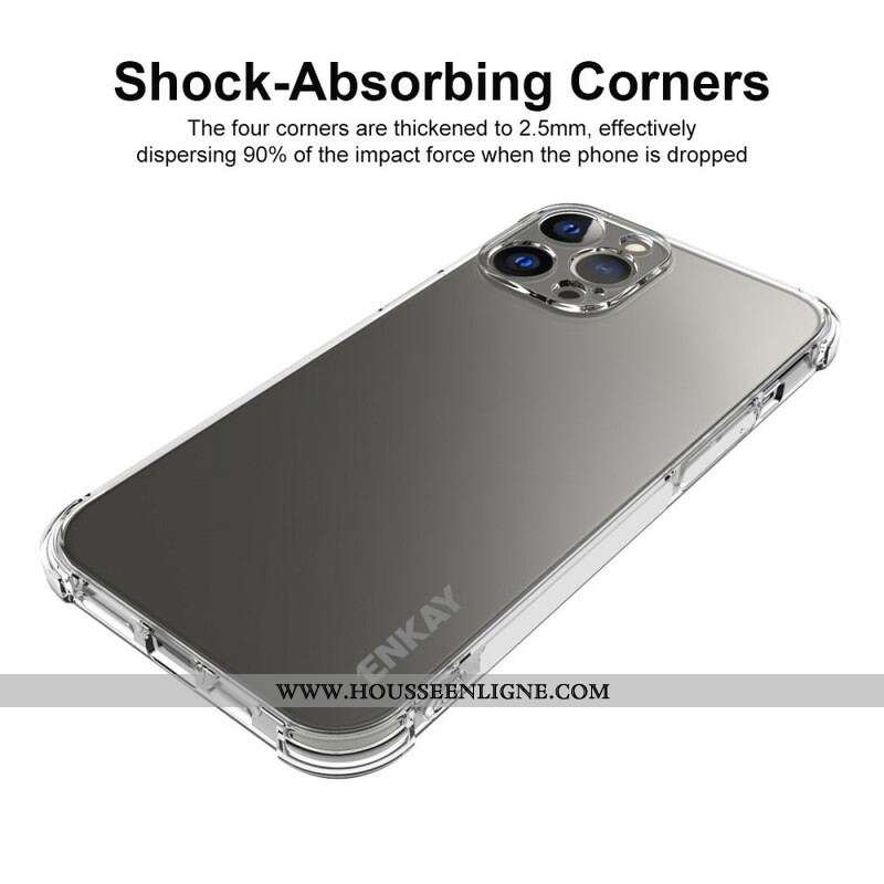 Coque iPhone 13 Pro Max Combo Coque et Verre trempée Écran ENKAY