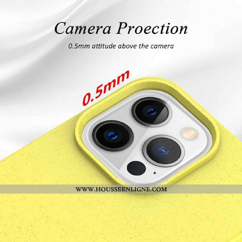 Coque iPhone 13 Pro Max Conception Paille de Blé