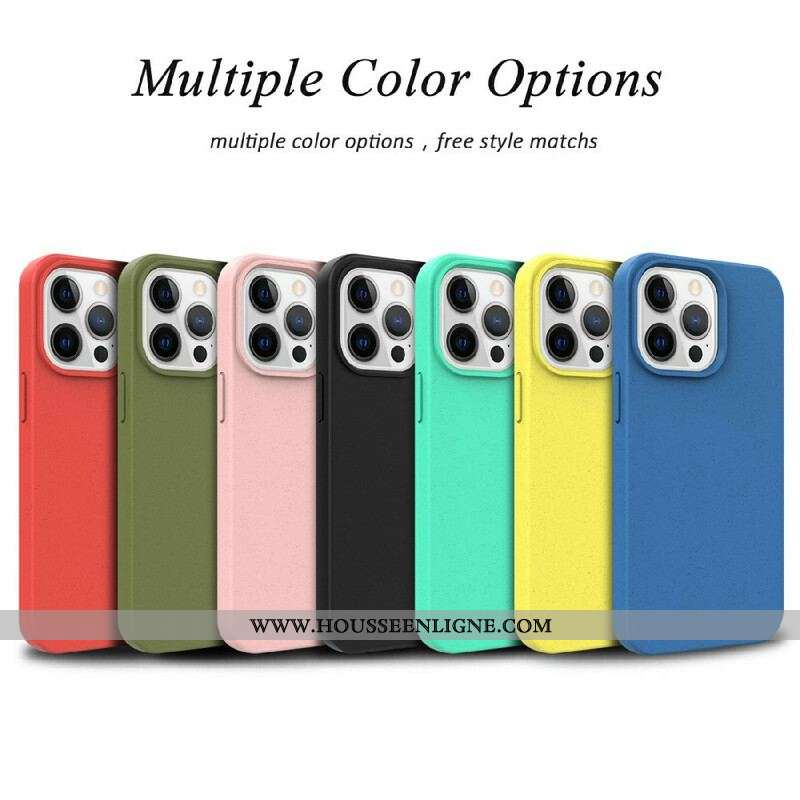 Coque iPhone 13 Pro Max Conception Paille de Blé
