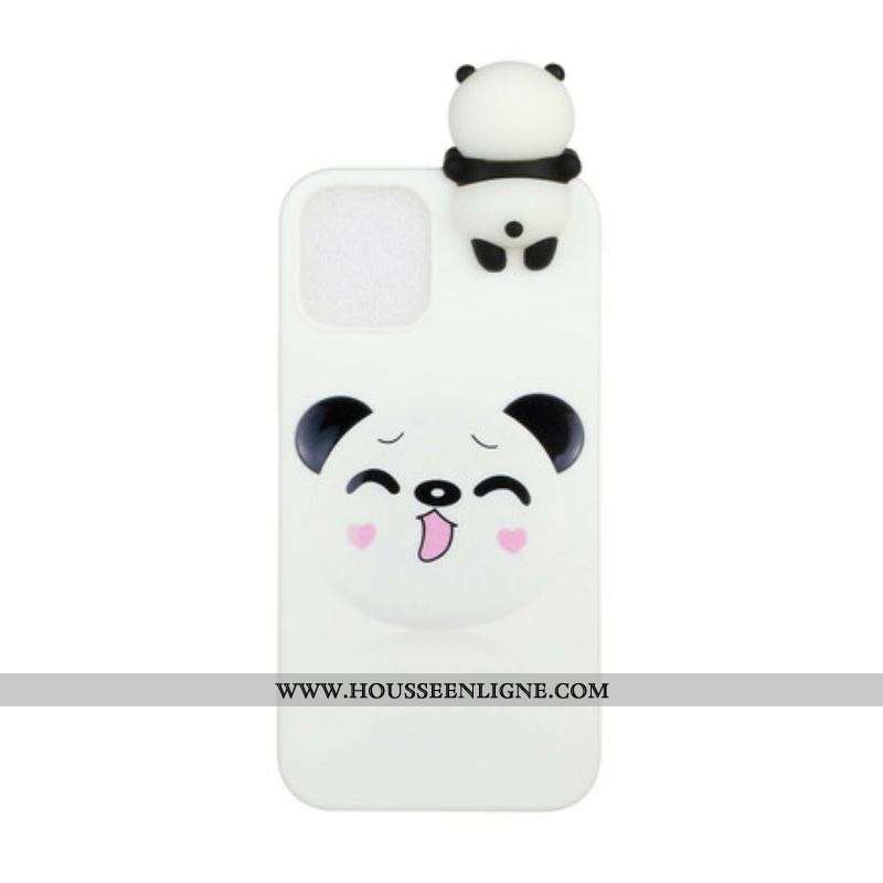 Coque iPhone 13 Pro Max Cool Panda 3D