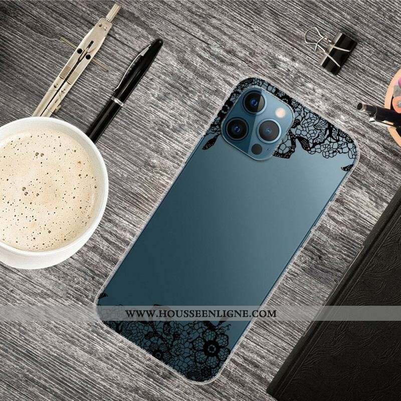 Coque iPhone 13 Pro Max Dentelle Fine