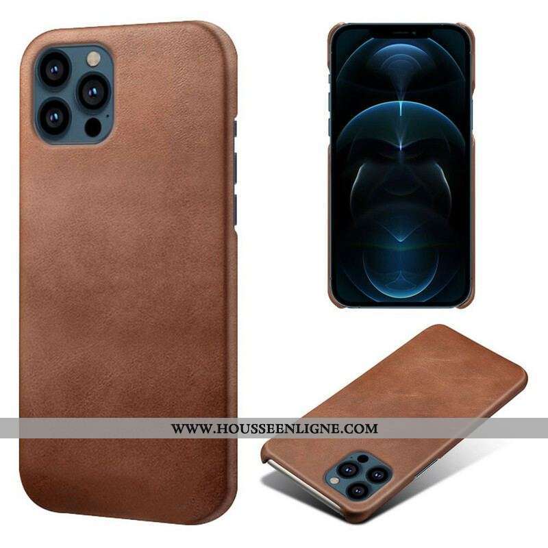 Coque iPhone 13 Pro Max Effet Cuir KSQ