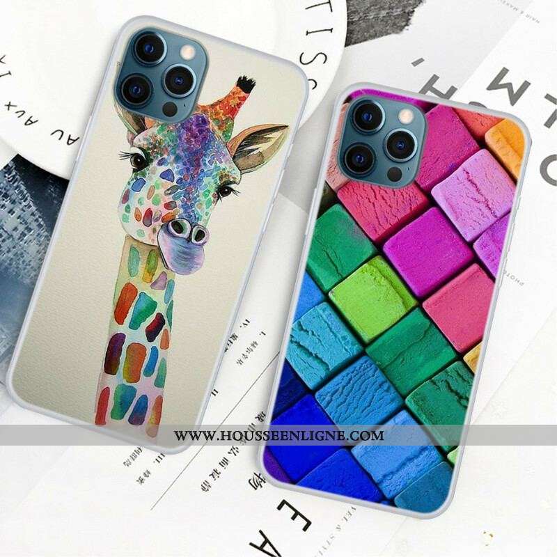 Coque iPhone 13 Pro Max Fleurs Liberty