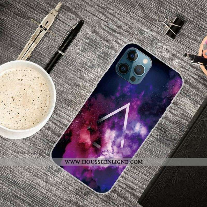 Coque iPhone 13 Pro Max Flexible Géométrie