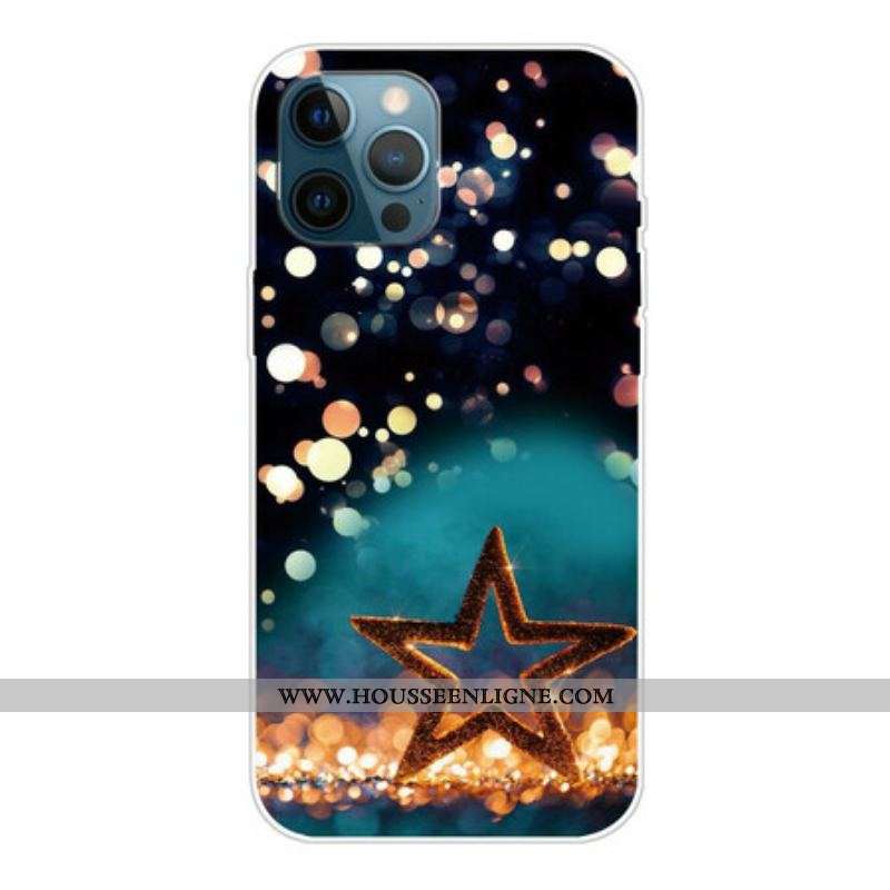 Coque iPhone 13 Pro Max Flexible Étoile
