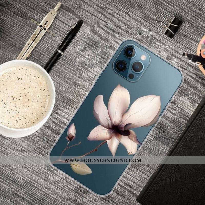 Coque iPhone 13 Pro Max Florale Premium