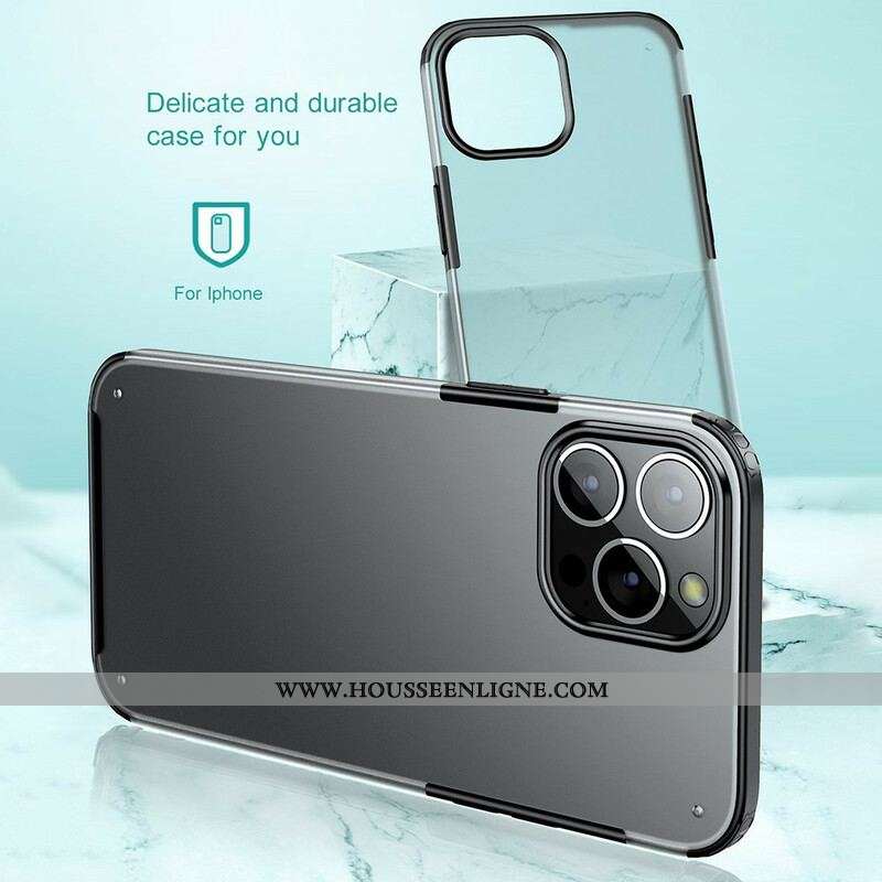 Coque iPhone 13 Pro Max Hybride Givrée