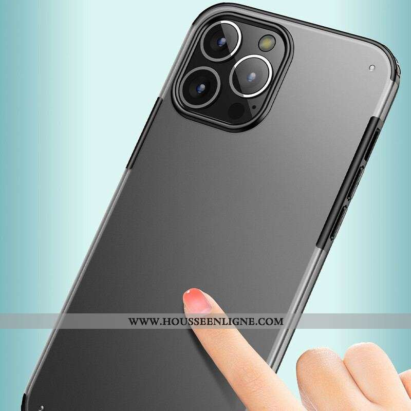 Coque iPhone 13 Pro Max Hybride Givrée