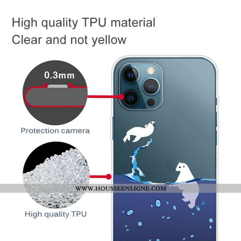 Coque iPhone 13 Pro Max Jeux de Mer