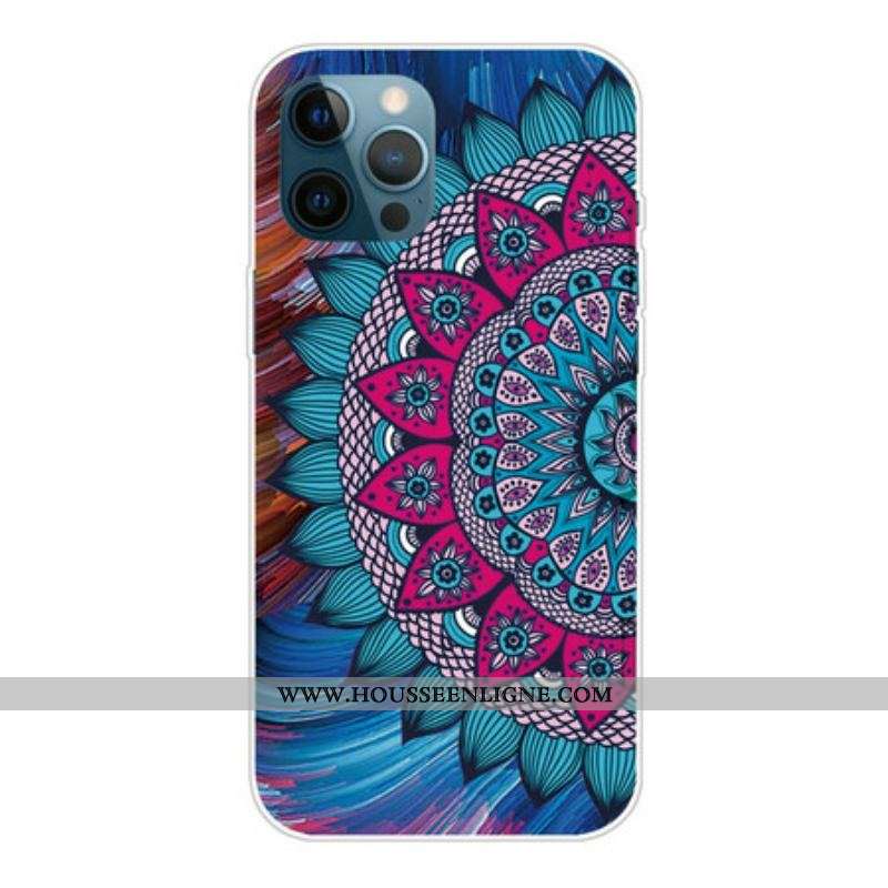 Coque iPhone 13 Pro Max Mandala Coloré