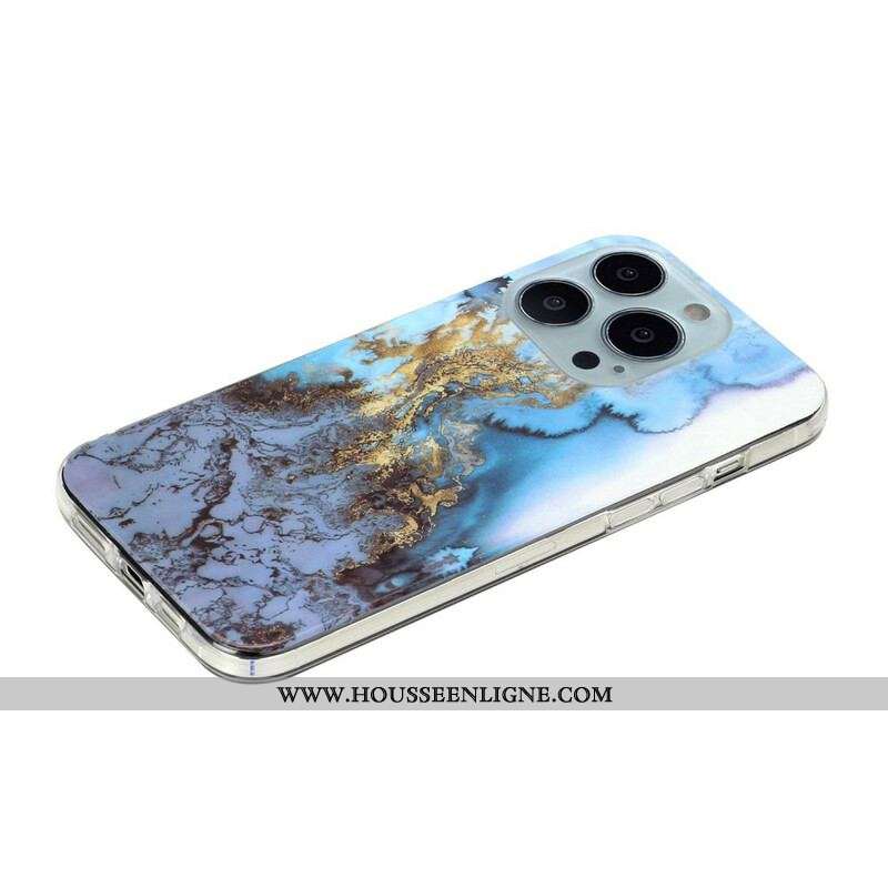 Coque iPhone 13 Pro Max Marbre Simplifié