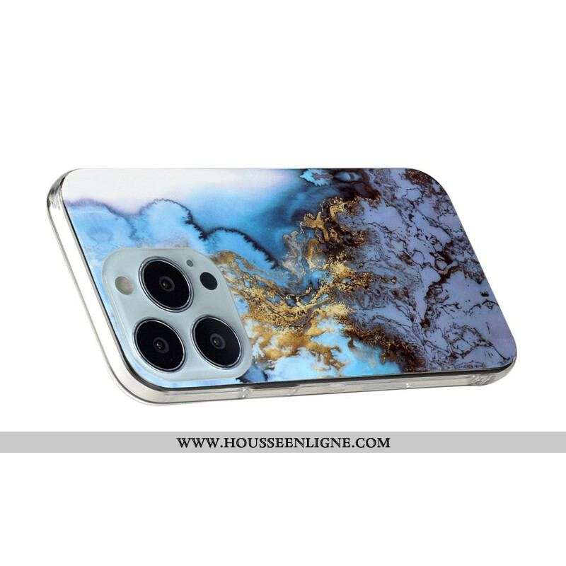 Coque iPhone 13 Pro Max Marbre Simplifié