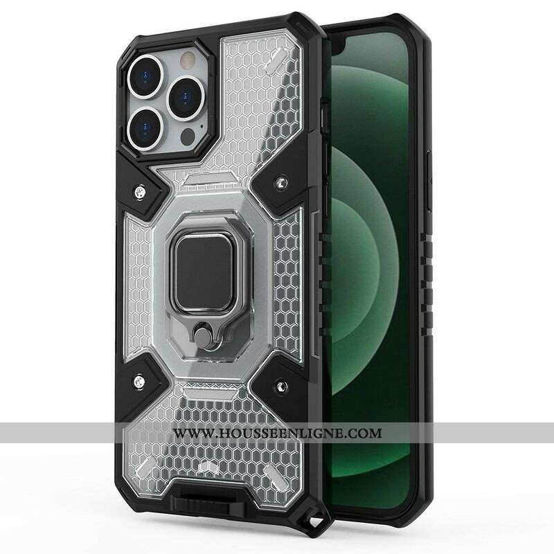 Coque iPhone 13 Pro Max Nid d'Abeille avec Anneau