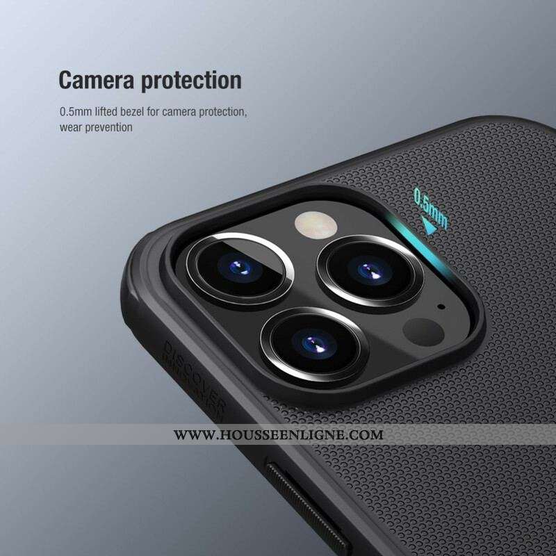 Coque iPhone 13 Pro Max Rigide Givré Nillkin