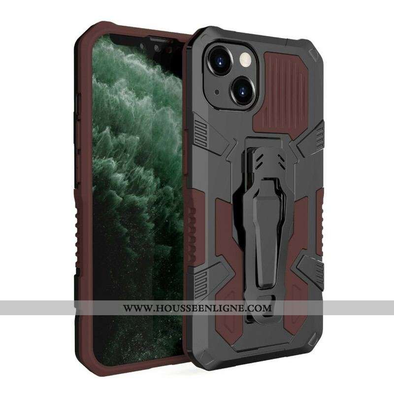 Coque iPhone 13 Pro Max Robot avec Pince Ceinture