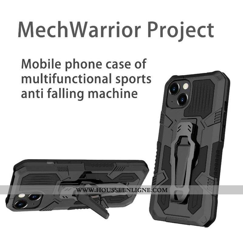 Coque iPhone 13 Pro Max Robot avec Pince Ceinture