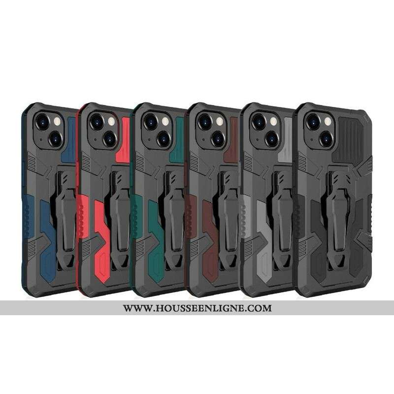 Coque iPhone 13 Pro Max Robot avec Pince Ceinture