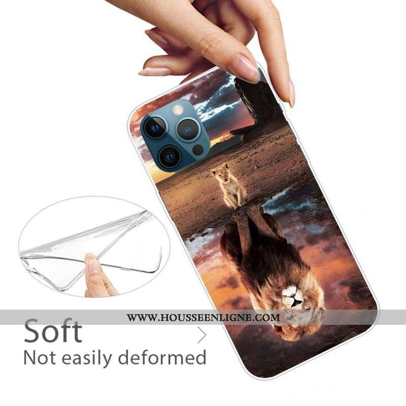 Coque iPhone 13 Pro Max Rêve de Lionceau