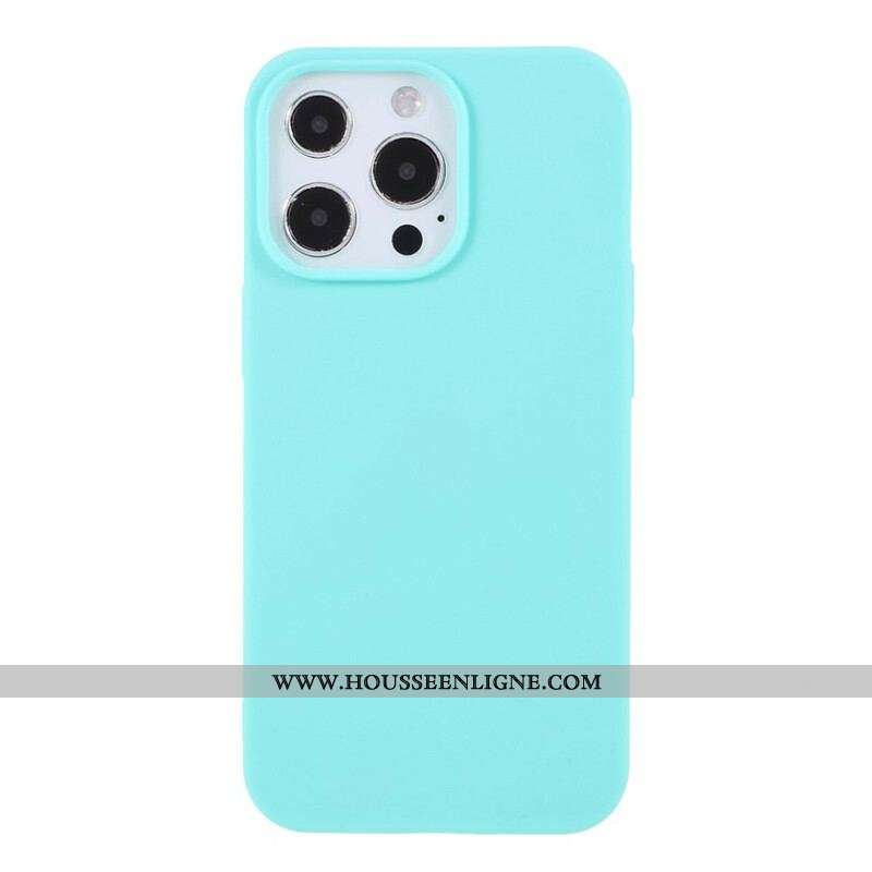 Coque iPhone 13 Pro Max Silicone Flexible Mat