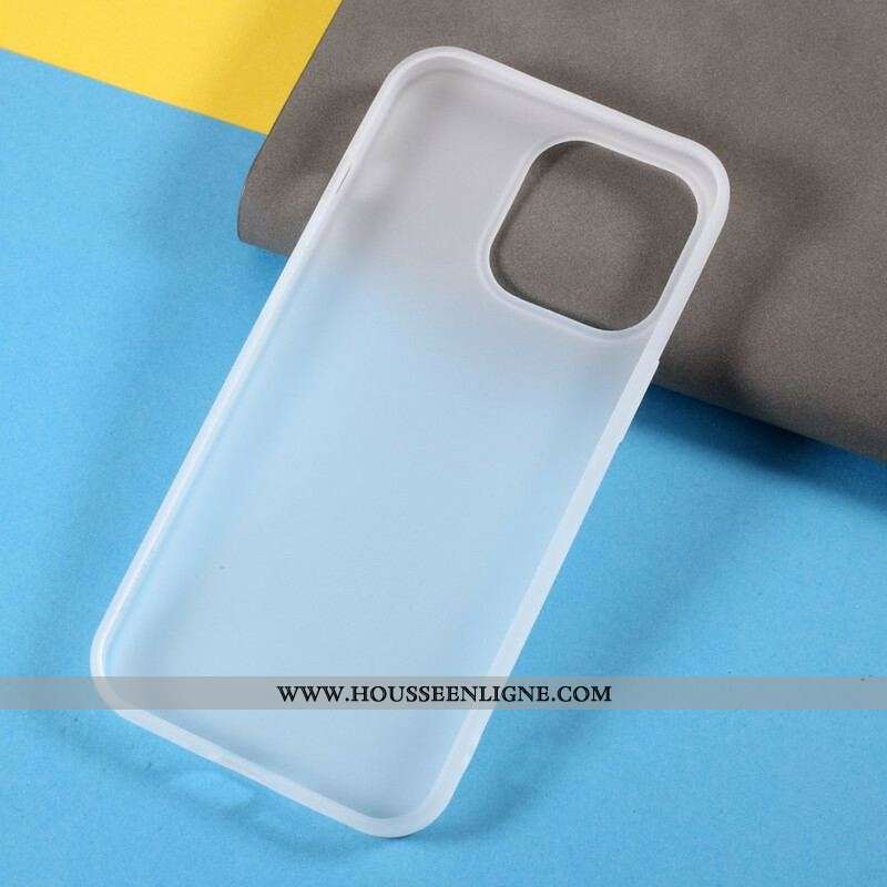 Coque iPhone 13 Pro Max Silicone Flexible Mat