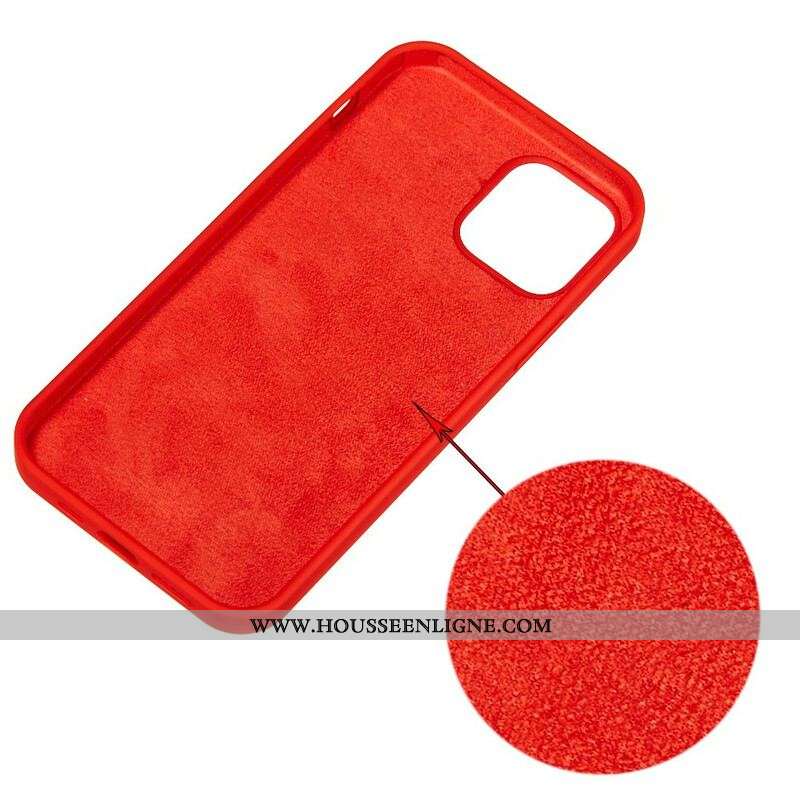 Coque iPhone 13 Pro Max Silicone Liquide