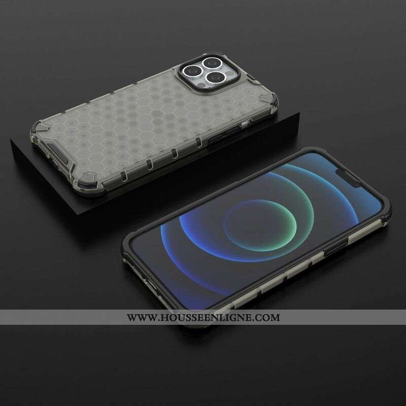 Coque iPhone 13 Pro Max Style Nid d'Abeille
