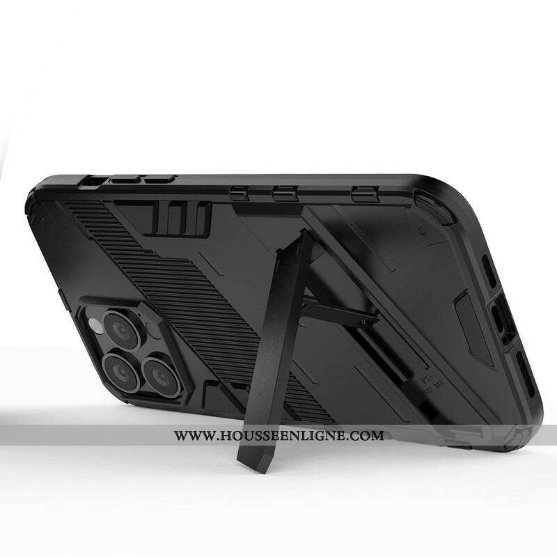 Coque iPhone 13 Pro Max Support Amovible Deux Positions Mains Libres