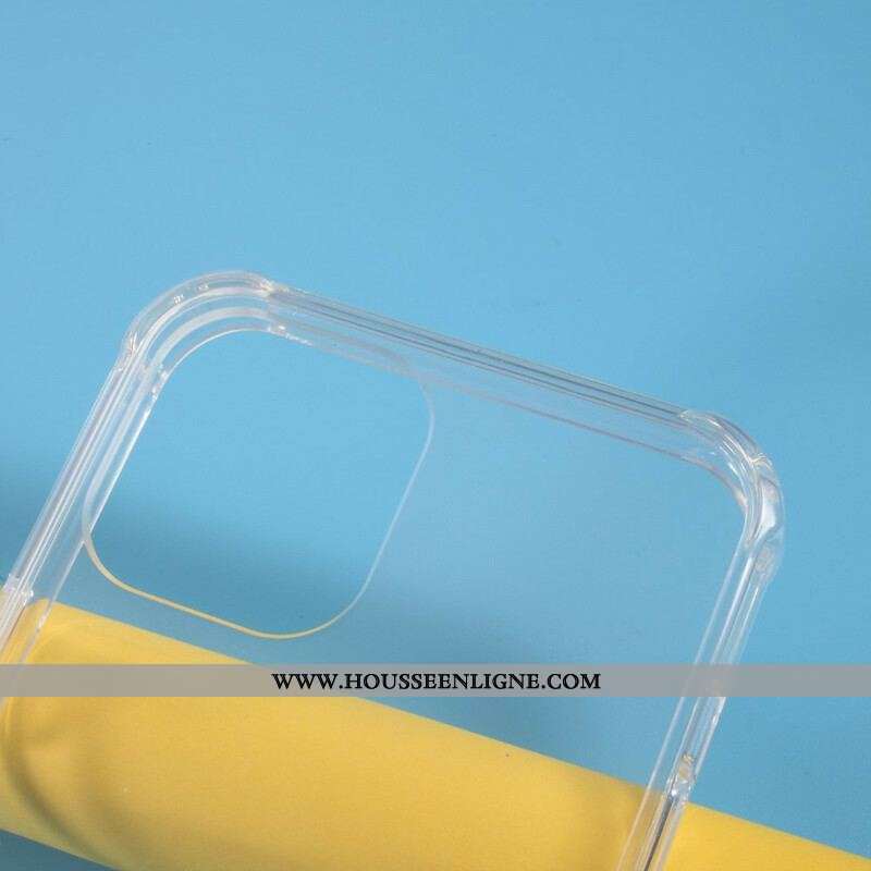 Coque iPhone 13 Pro Max Transparente Coins Renforcés