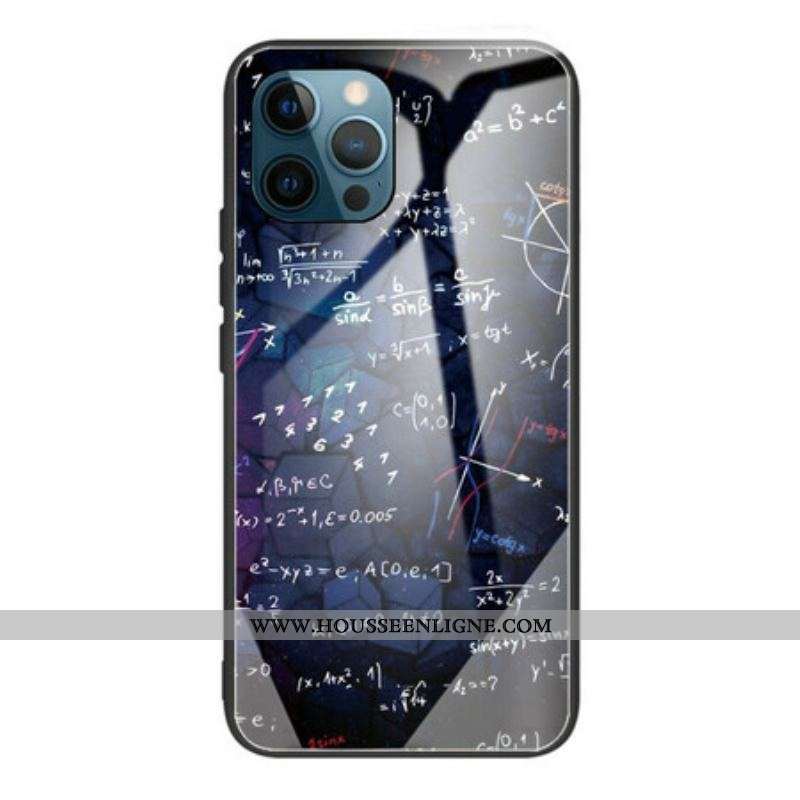 Coque iPhone 13 Pro Max Verre Trempé Calculs Mathématiques