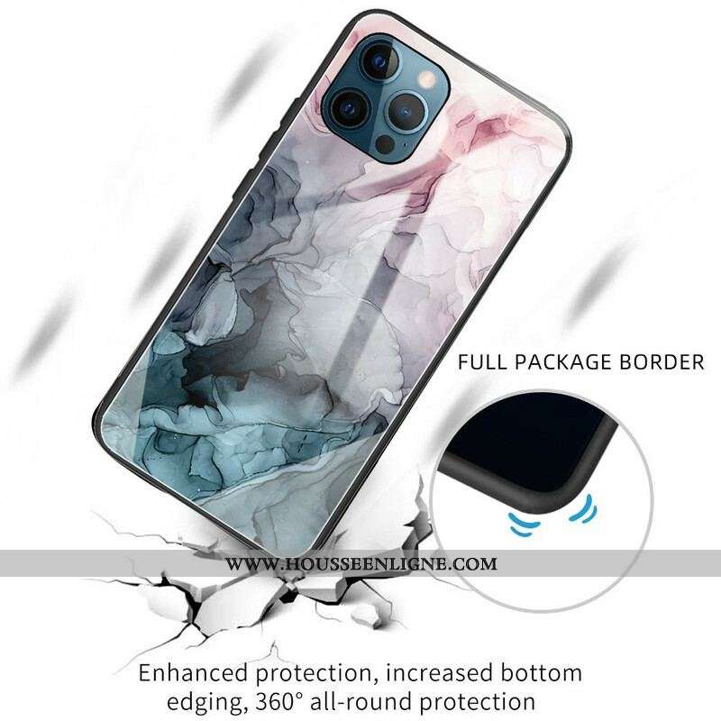 Coque iPhone 13 Pro Max Verre Trempé Marble
