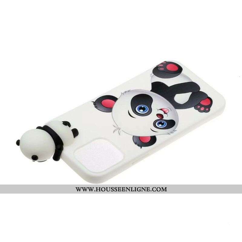 Coque iPhone 13 Pro Mignon Panda 3D