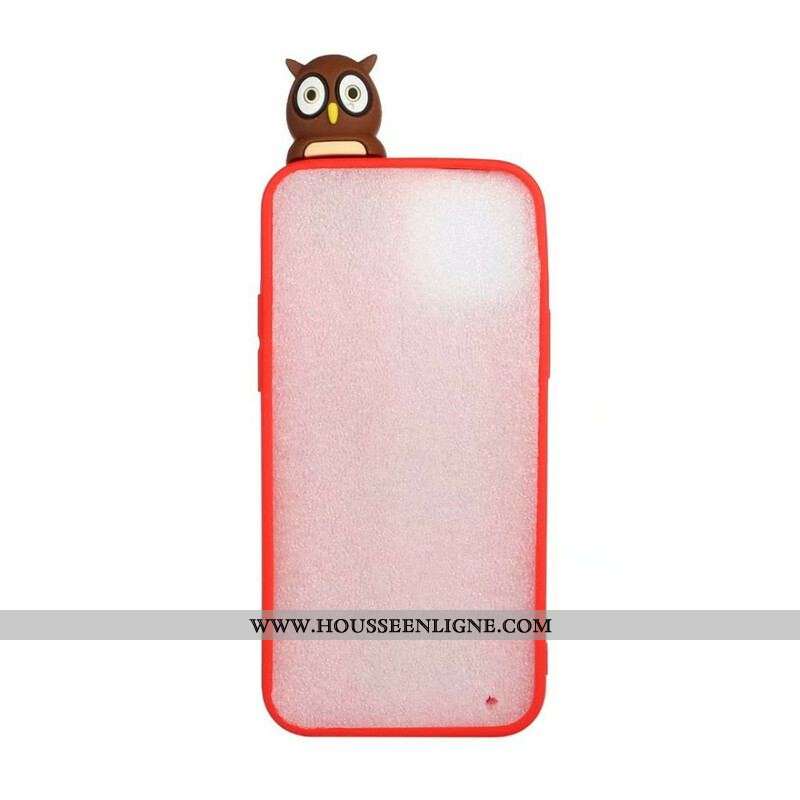 Coque iPhone 13 Pro Miss Hibou 3D