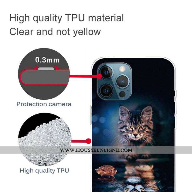 Coque iPhone 13 Pro Mon Tigre