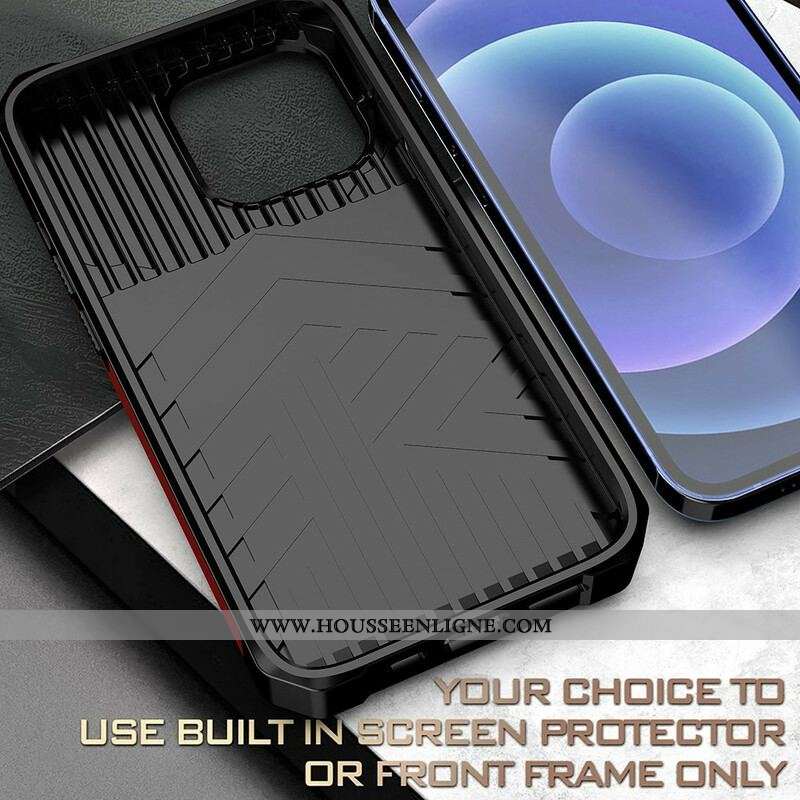 Coque iPhone 13 Pro Multi-Fonctionnelle Protège-Lentilles
