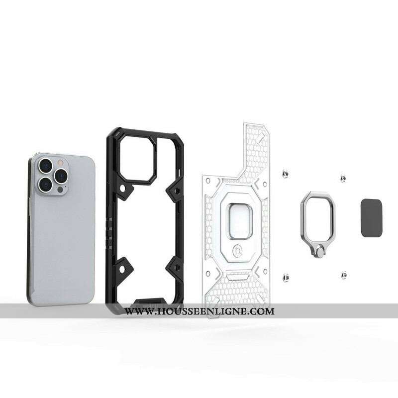 Coque iPhone 13 Pro Nid d'Abeille avec Anneau