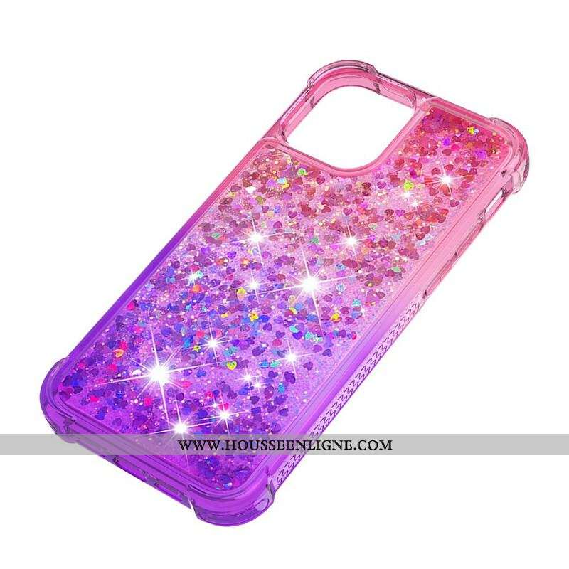 Coque iPhone 13 Pro Paillettes Colors