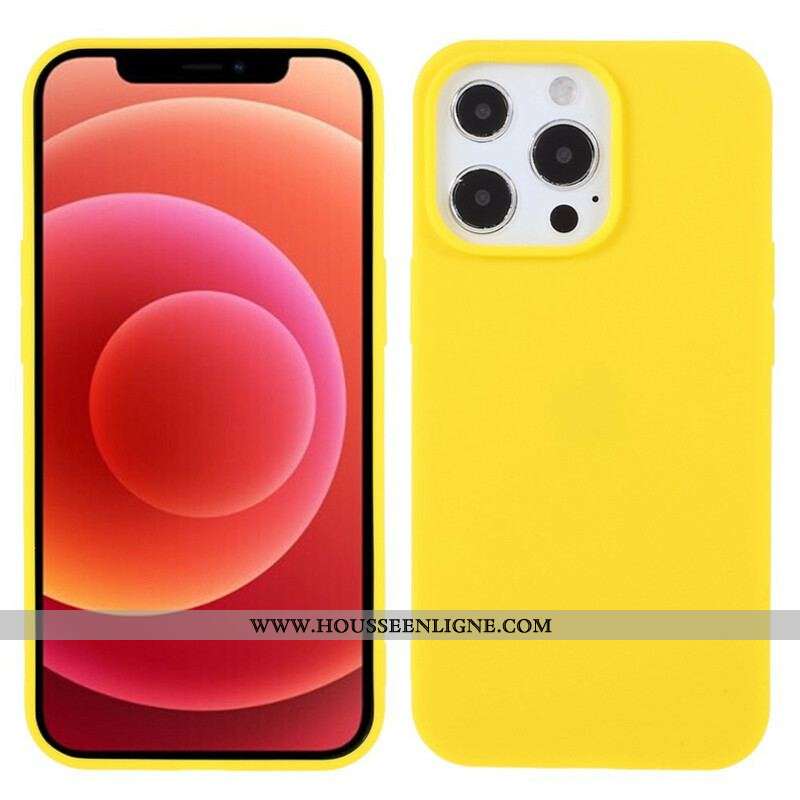 Coque iPhone 13 Pro Silicone Flexible Mat