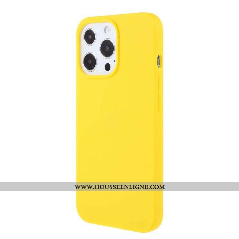 Coque iPhone 13 Pro Silicone Flexible Mat