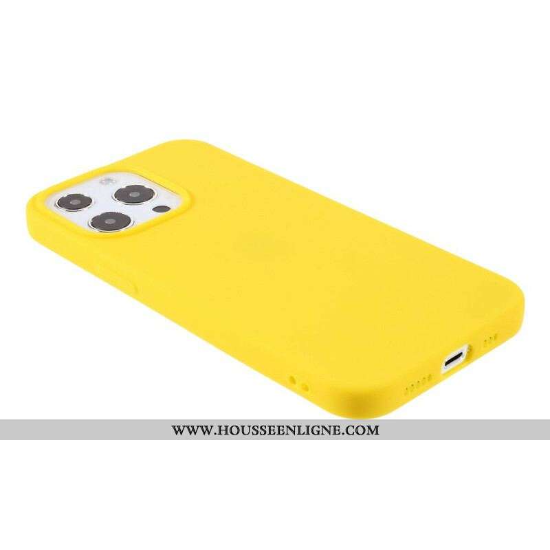 Coque iPhone 13 Pro Silicone Flexible Mat