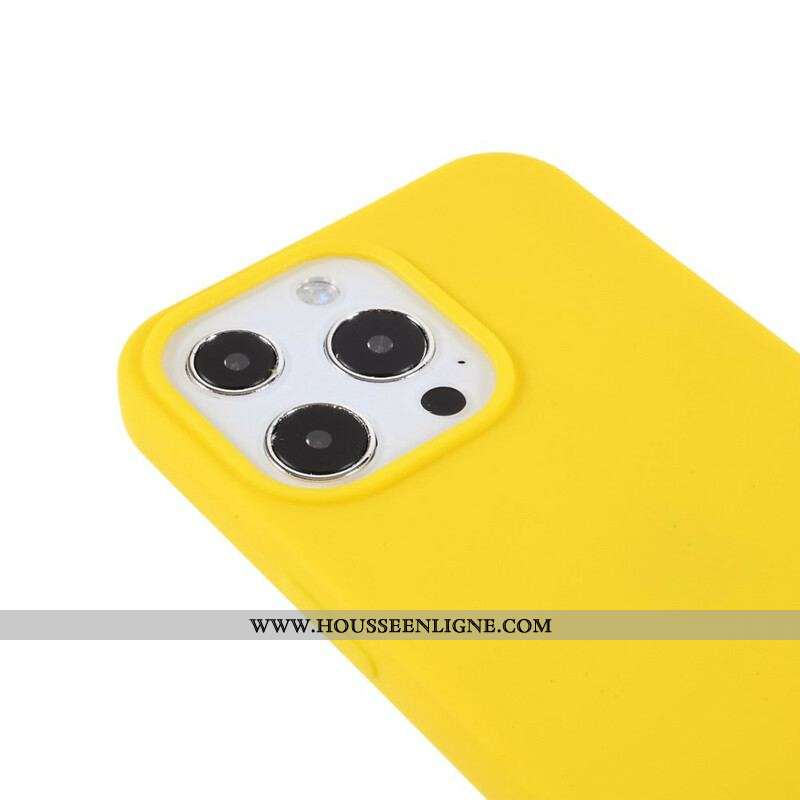 Coque iPhone 13 Pro Silicone Flexible Mat