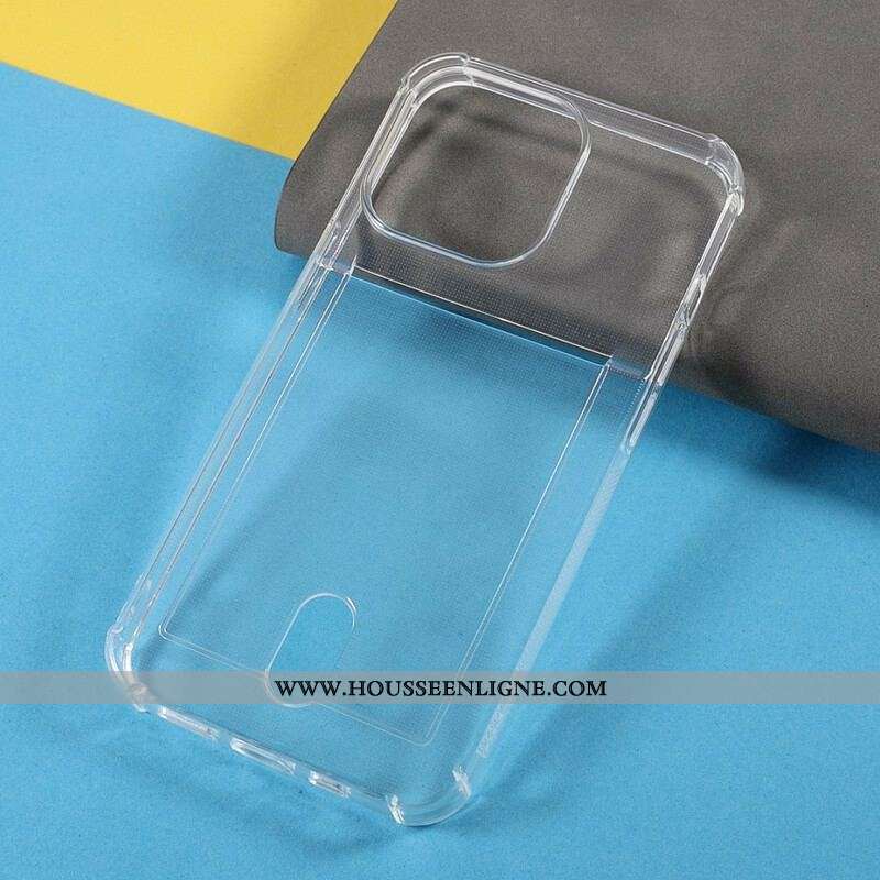 Coque iPhone 13 Pro Transparente Porte-Carte Color